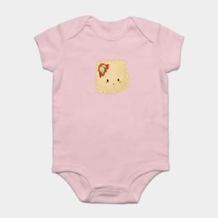 Cute ravioli pasta Baby Bodysuit